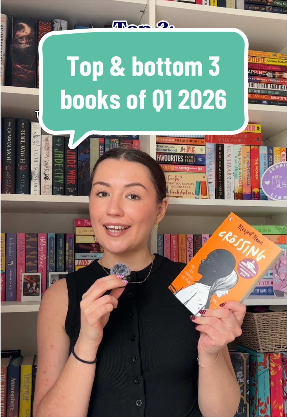 How are we already a quarter of the way through the year?? But here are the top 3 and bottom 3 books I read in Q1 2026. Please ignore the fact that I’m practically losing my voice in this video 😅 #BookTok #top3books #favouritebooks #q1books #bookrecs 