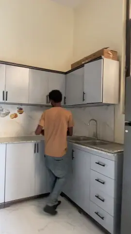 ዘመናዊ ኪችን ካቢኔት #ፈርኒቸር #creatorsearchinsights #kitchencabinets 
