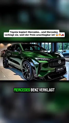 Toyota kopiert Mercedes… aber der Preis am Ende ist einfach krank! 😱🔥🚗 #toyota #mercedes #gklasse #auto #tiktokdeutschland 