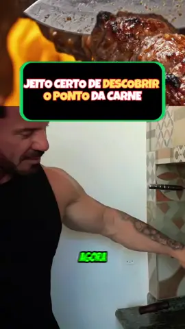 @netaobombeef #netaobombeef #clipfyleague #netaoclipfy Técnica da mão para acertar o ponto da carne com Netão Bom Beef e Renato Cariani! 🥩💪 ​Aprenda como identificar se a carne está mal passada, ao ponto ou bem passada usando apenas a palma da mão. Será que o shape do Cariani atrapalhou o teste? 😂🔥 ​Aprenda a fazer churrasco como um profissional!
