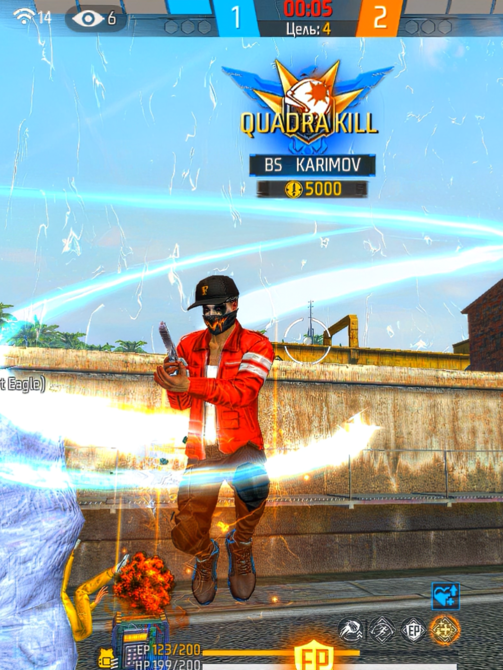 4 кила-4 выстрела🫣#freefire#garenafreefire#freefiremax#hightlight#120fps 