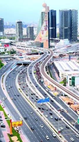 SHEIKH ZAYED ROAD FROM WTC 🌆 | Dubai’s Best Skyline View 🇦🇪