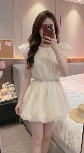 Set áo babydoll bồng kèm quần #thoitrangnu #setxinh #xuhuongtiktok #xuhuong 