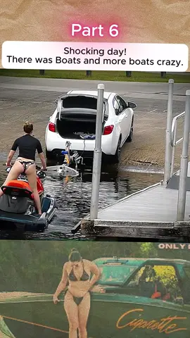 Part 6! Shocking day!There was Boats and more boats crazy. #boatlife #boatrampfails #boating 