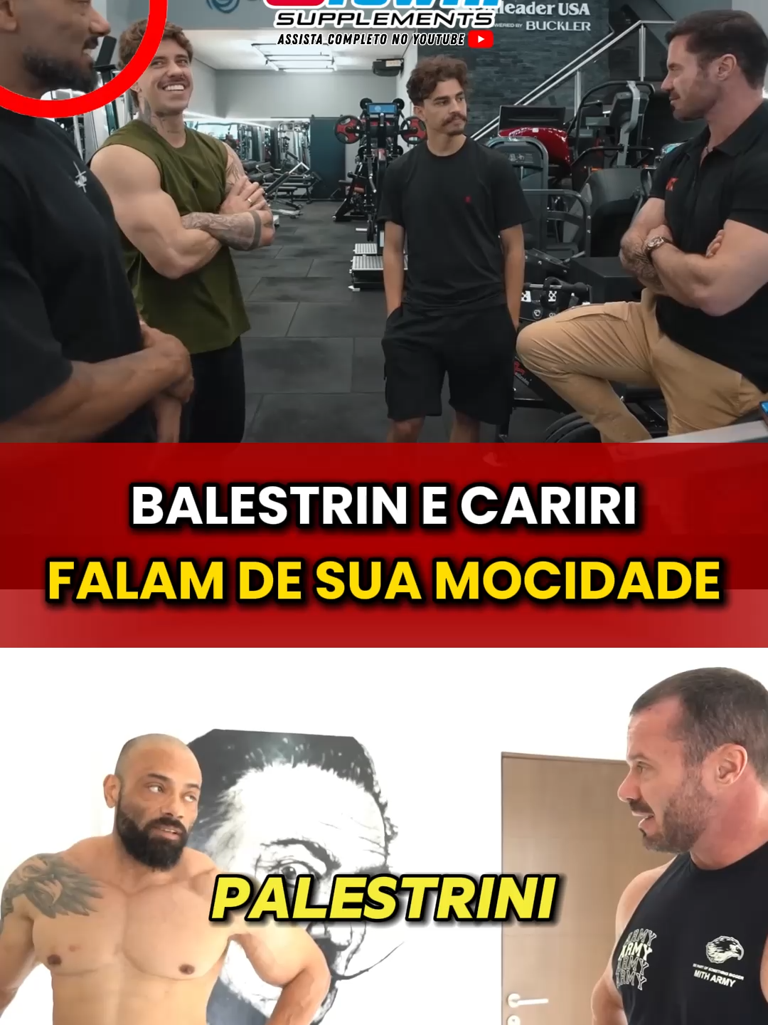 @growth.supplements BALESTRIN E CARIRI FALAM DE QUANOD ERAM JOVENS  #growtv #growthcy