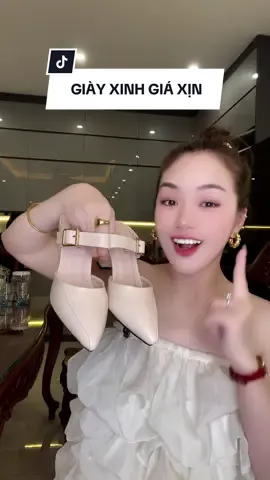 Giày quai ngang thanh lịch siêu ôm chân#emyvu #giaydep #giaydepxinh #giaydepxin 