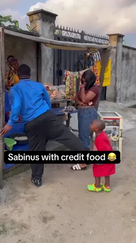 Sabinus with credit food😂 #fyp #sabinus #funnycomedy #foryoupage #goviral 