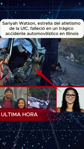 A mother waited for her daughter on Mother's Day. Her daughter Sariyah Watson, a twenty one year old UIC track star, never arrived. A wrong way driver on I-88 in Aurora Illinois took everything. 🕊️ #sariyahwatson #uic #collegeathlete #carcrash #caraccident    