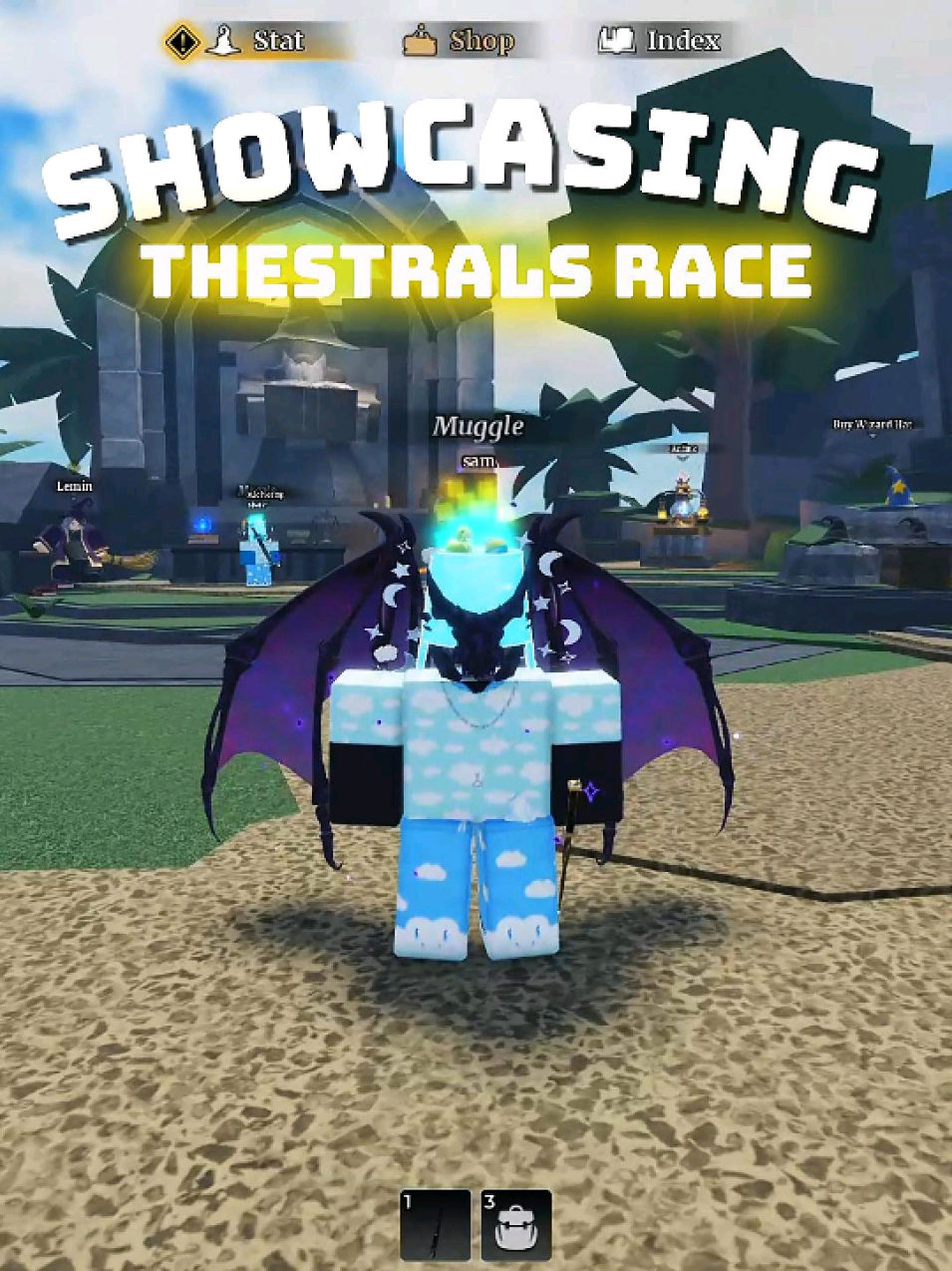 Showcasing the rarest race in the game🪄  Game Name: Wizard Alchemy #roblox #fyp #fypage #wizardalchemy #newgame 