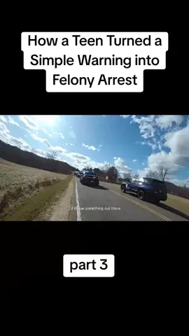 How a Teen Turned a Simple Warning into Felony Arrest part 3 #policeaudit #cops #policeofficer #policeoftiktok 