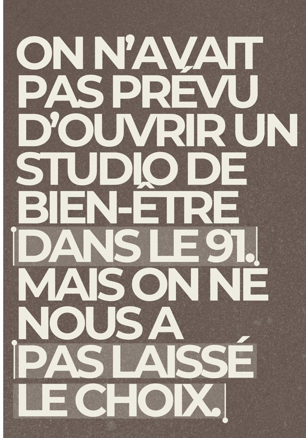 On a décidé de vous emmener avec nous dans toute l'aventure : les galères, les travaux, les doutes, nos réussites.. Bref, bienvenue dans les backstages ! Suivez-nous pour ne pas rater la suite 👀 #pilates91 #nlstudio #studiopilates91 #nlstudiopilates #bienetreessonne 