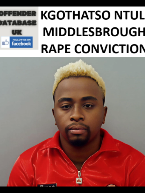 KGOTHATSO NTULI MIDDLESBROUGH RAPE CONVICTION In 2026, 29-year-old Kgothatso Ntuli was jailed after carrying out a predatory series of physical and sexual assaults against a woman. The investigation established that Ntuli systematically targeted the victim, executing multiple rapes over a prolonged timeline in 2023. The prosecution reported at Teesside Crown Court that Ntuli subjected the victim to continuous domestic violence, identifying a total abandonment of human decency by the 29-year-old. SENTENCING — On Monday, 30 March 2026, the judiciary at Teesside Crown Court imposed an immediate 14-year custodial sentence with an additional four-year extended licence period after a jury rejected Ntuli's denials. Following a comprehensive crown court trial, he was convicted of numerous offences, including six counts of rape. Alongside his long-term prison term, the court implemented permanent public protection measures, placing Ntuli on the sex offenders register FOR LIFE and serving him with a lifelong restraining order to legally protect the survivor from further harm. OFFENCES: Found guilty by a jury of numerous sexual offences, including six counts of rape. OUTCOME: Jailed for 14 years with a four-year extended licence, issued a lifelong restraining order, and placed on the sex offenders register FOR LIFE. NATURE OF OFFENCE: The offender utilised physical dominance and repeated confinement as a mechanical necessity to entrap and violate a female victim. He systematically overrode her bodily autonomy to execute six non-consensual penetrative rapes, forcing the survivor to undergo the trauma of a full crown court trial before his conviction was executed. LOCATION OF OFFENCES: Handled within the Cleveland Police jurisdiction; prosecuted within the regional Crown Court circuit at Teesside. PROFILE: Kgothatso Ntuli, 29. He is documented as a highly dangerous sexual predator whose forensic history involves multiple counts of high-gravity physical sexual abuse against an adult female target. UK SEX OFFENDERS REGISTER: Ordered to register as a sex offender with Cleveland Police FOR LIFE upon his crown court conviction. COURT PROCEEDINGS: Full criminal trial and final extended sentencing completed at Teesside Crown Court following a dedicated safeguarding investigation. CRIMINAL RECORD: Registered sex offender and convicted rapist serving an immediate long-term extended custodial sentence in 2026. ORIGIN OF OFFENDER: Handled within the Teesside and wider Cleveland regional enforcement sectors. QUESTION - Given that 