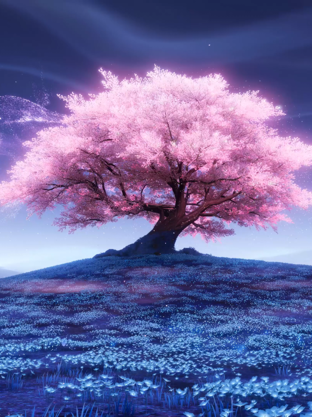 Magical Sakura Tree Live Wallpaper#wallpaper #livewallpaper #4kwallpaper #pc #sakura 