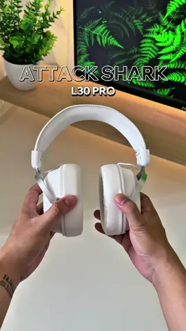 Tai nghe gaming không dây Attack Shark L30Pro - Mic tích hơp Ai - Âm thanh 7.1 - 4 Mode - Độ trễ thấp - App macro #tainghekhongday #tainghebluetooth #tainghegaming #attackshark #l30pro 
