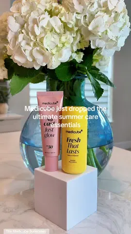 The Medicube Sunscreen and Deodorant Set keeps your skin fresh, protected, smooth, and effortlessly radiant daily ✨💗🫧 korean bodycare essentials, clean girl skincare, fresh daily routine, lightweight sunscreen glow, viral beauty favorites, smooth underarm care, hydrated radiant skin, luxury selfcare vibe, everyday protection routine, feminine freshness aesthetic gifts for her #medicube #tiktokshopcreatorpicks  #summervibes #tiktokshopmemorialday #dealsforyoudays @medicube global  Disclaimer: Final price, shipping costs, coupons, and discounts may vary and are subject to change at any time. Always check the TikTok Shop listing for the latest details. Results may vary. Video posted on 5/24/26. 