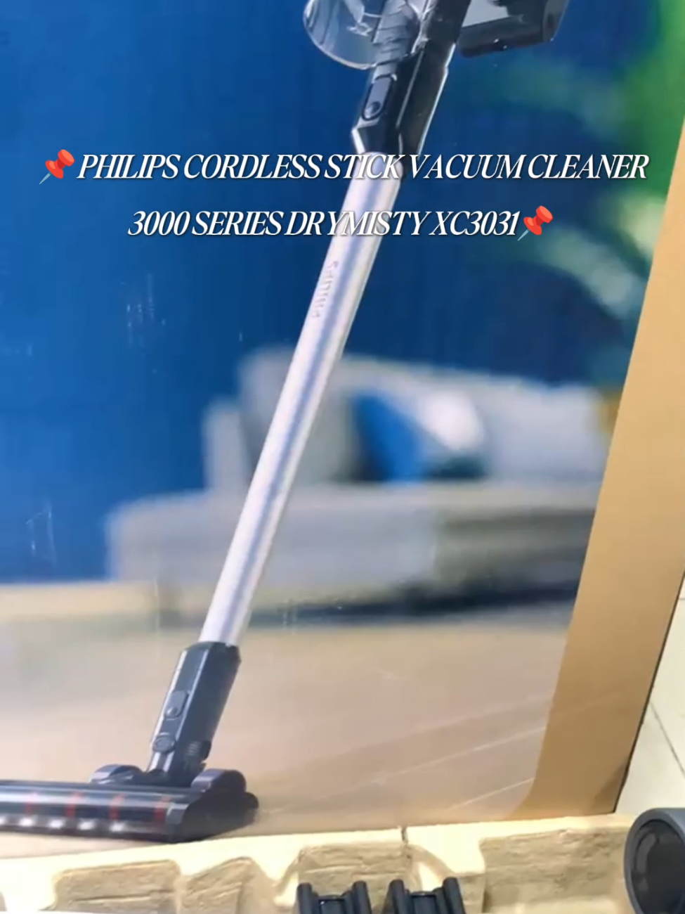 ✨PHILIPS CORDLESS STICK VACUUM CLEANER 3000 SERIES DRYMISTY XC3031✨ #vacuum #philips #cleaner #foryourpage #foryou 