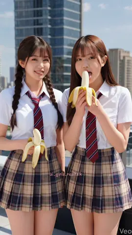 放課後に美人JKギャルが屋上で🏫可愛い制服女子高生あるある💞 #jkの日常 #女子会 #ai美女リアル 