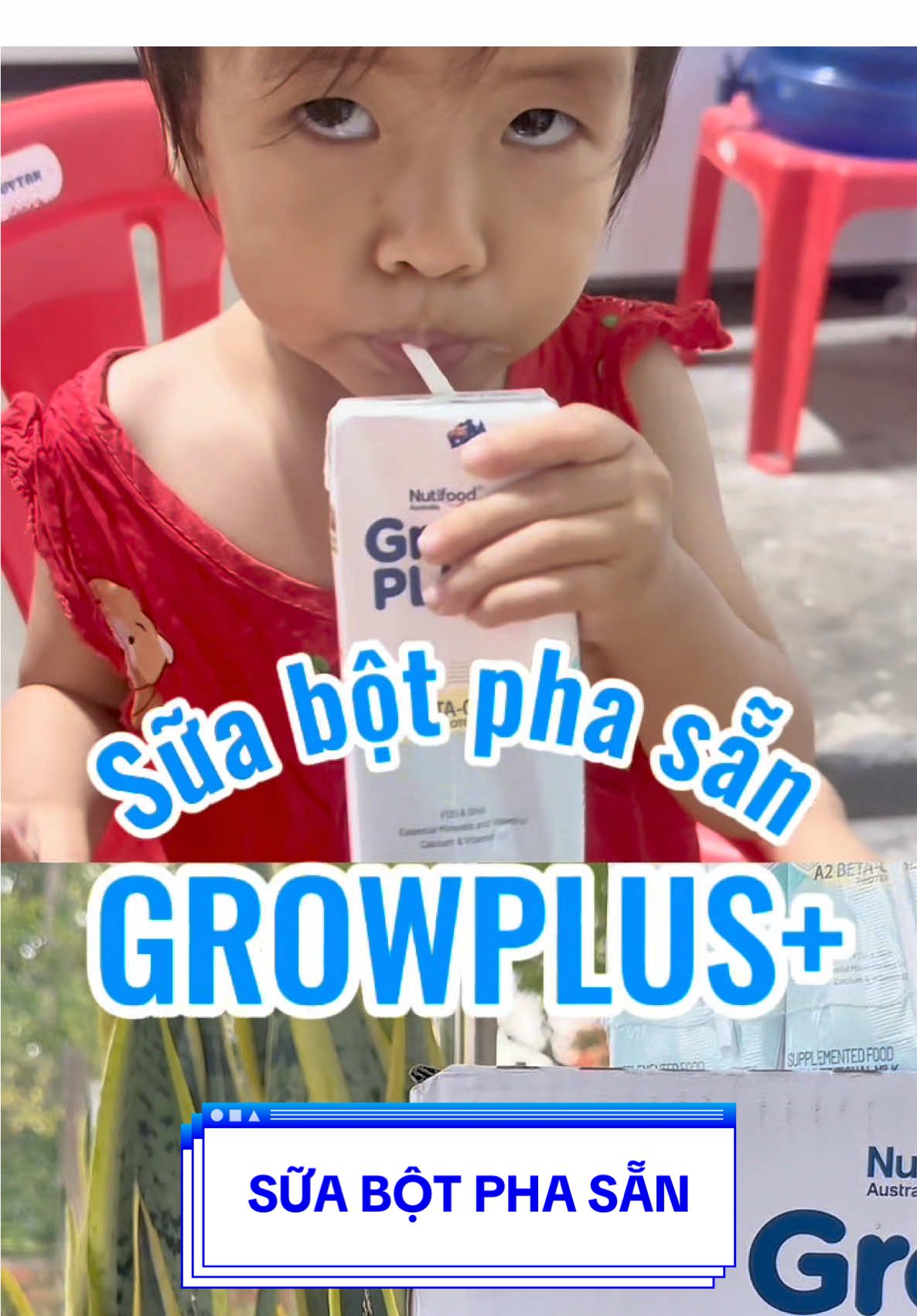 Uống một lần là mê luôn 🍼💛 Bé hợp tác uống ngoan mỗi ngày cùng Nutifood GrowPLUS+ 😋 Mẹ vui vì bé ăn ngon, lớn khỏe và đầy năng lượng ✨ #GrowPLUS     #MomchelinA2Club #GrowPLUSA2 #SuaA2 #sponsoredbynutifood