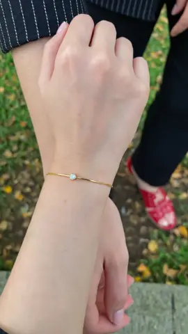 Rekomendasi Gelang Titanium Wanita Anti Karat aksen bar kristal elegan  #gelangtitanium #gelangtangan #gelangkristal #gelangwanita #creatorsearchinsight 