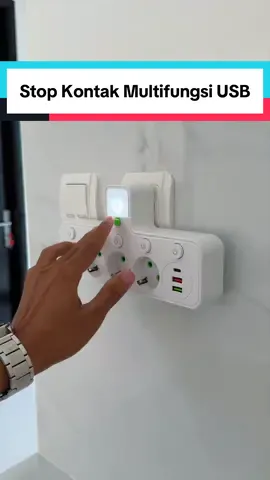 Stop kontak multifungsi dengan port USB tanpa kabel. #stopkontaktanpakabel #stopkontakmultifungsi #stopkontakmultioutlets #colokanlistriktanpakabel 