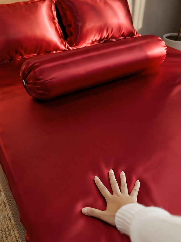 Cadar satin single queen king #cadarfitted #bedsheet #cadarmurah #cadar 