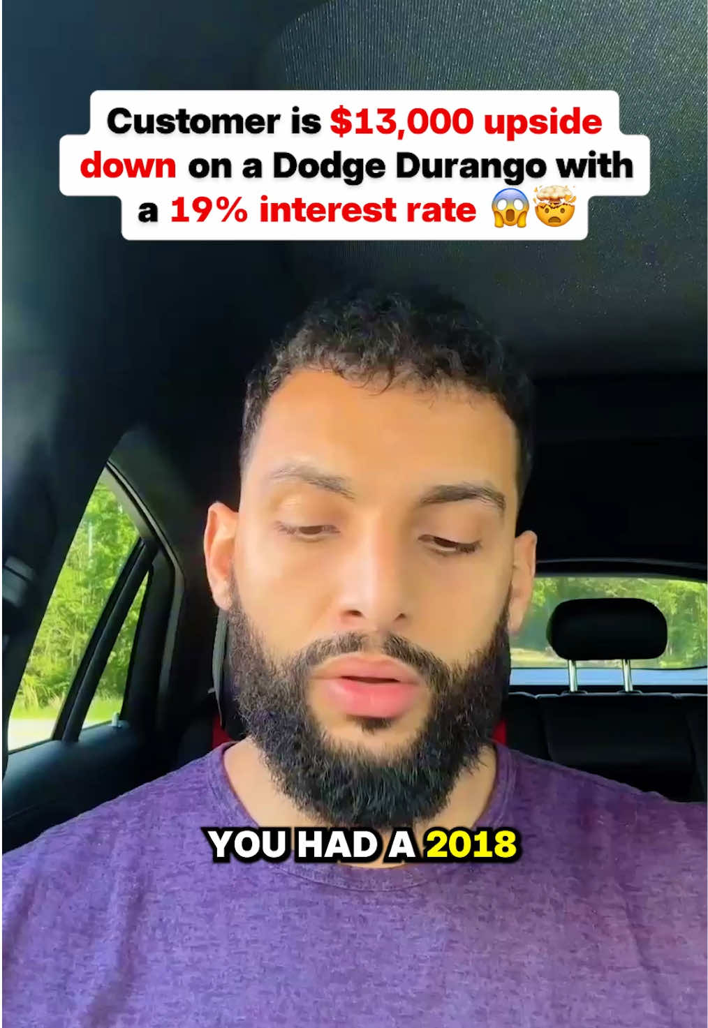 She thought her Dodge Durango payment was $420… turns out it was actually $820 💀 Share this post if you always double-check the paperwork before signing anything. #cardealer #cartok #carbuying #cardealership #dodge