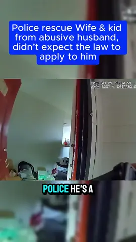 Police rescue Wife & kid from abusive husband, didn’t expect the law to apply to him #bodycam   #policebodycam #bodycamfootage  #copcam  #lawenforcement   #copsoftiktok  #crime   #fyp 