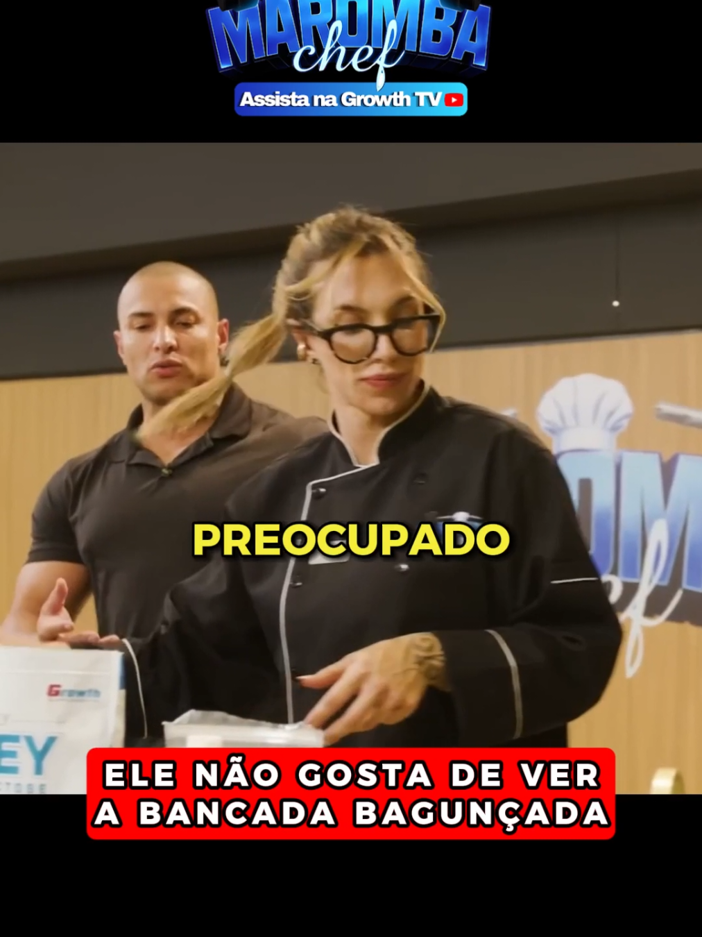 @Growth Supplements Ele não gosta de bagunça #marombachef #growthtv #marombachefcy
