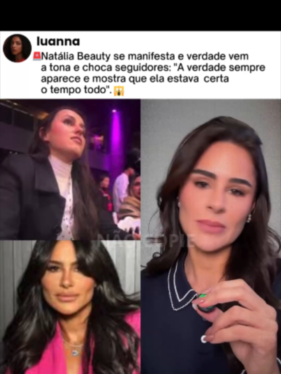 @nataliabeautyoficial Você sabia que um único momento pode influenciar anos de reputação? Dentro da Psicologia Social, existe uma observação interessante: as pessoas costumam formar opiniões muito rápidas a partir de episódios marcantes. Mesmo quando alguém possui uma longa trajetória profissional, um acontecimento específico pode acabar recebendo mais atenção do que dezenas de experiências positivas acumuladas ao longo do tempo. O mais curioso é que a internet amplificou esse fenômeno de forma gigantesca. Hoje, uma interação de poucos segundos pode ser gravada, compartilhada e analisada por milhões de pessoas. E quando emoções fortes entram em cena, como irritação, frustração ou constrangimento, o debate tende a ganhar ainda mais força. Outro ponto interessante é que pedidos de desculpas nem sempre encerram uma discussão pública. Muitas vezes, o assunto continua porque as pessoas passam a debater não apenas o ocorrido, mas também intenções, contexto e histórico dos envolvidos. Cada pessoa interpreta a situação a partir de suas próprias experiências e valores. No fim, talvez a maior curiosidade seja que reputação não é construída em um único dia, mas também pode ser testada em um único momento. E é justamente por isso que situações de grande exposição costumam gerar debates tão intensos nas redes sociais. #polemica #natalia #nataliabeauty #nataliaclipfy #clipfyleague