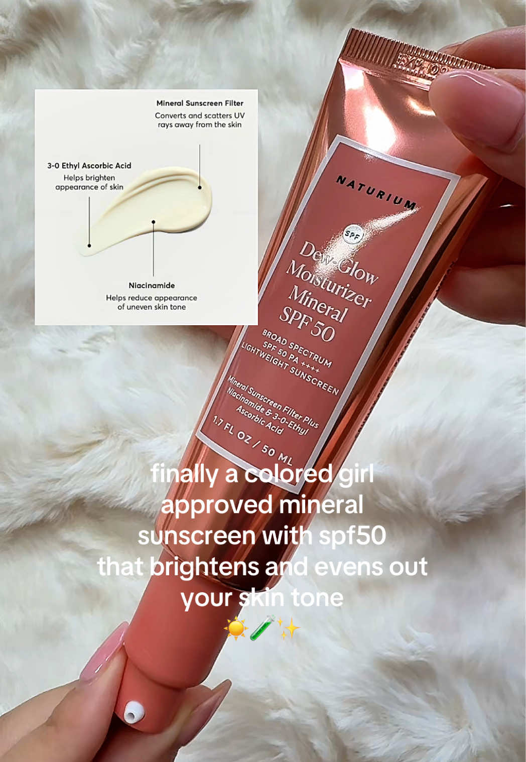 #naturium #mineralsunscreen #tiktokshopcreatorpicks  #summervibes #dealsforyoudays @Naturium  Disclaimer: Final price, shipping costs, coupons, and discounts may vary and are subject to change at any time. Always check the TikTok Shop listing for the latest details. Results may vary. Video posted on 6/1/26. 
