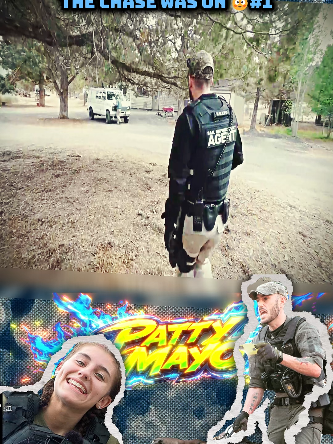 The Chase Was On 😳 #cops #copsoftiktok #arrested #pattymayo #bountyhunter