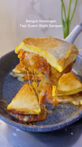 Bangun kesiangan tapi suami wajib sarapan #pizzarotitawar #olahanrotitawar 
