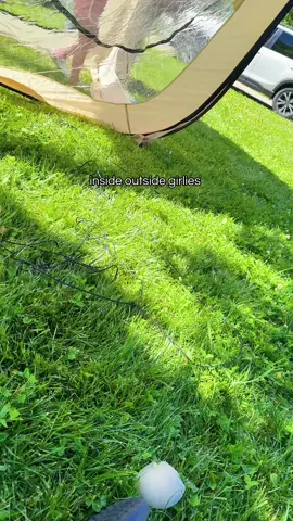 Love the outside but not a fan OF the outside. If you know what i mean .. @Garvee Commercial #popuptent #tent #summervibes #camping #tiktokshopcreatorpicks 