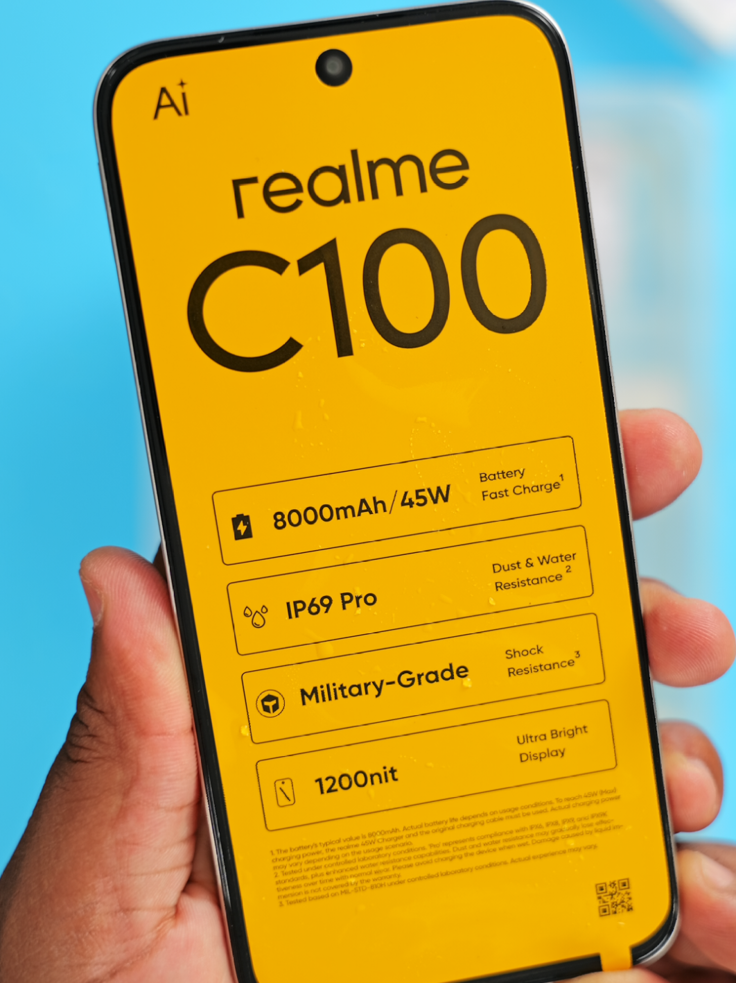 realme C100 Unboxing, Price & Spec. Price:N362,700 / $260 Specs: -8,000 mAh Battery  -IP68/69k -6.8 inch IPS LCD with 120Hz refresh rate  -MediaTek Helio G92 Max -8GB/256GB -Stereo Speakers #realmeC100series #realmebatterychampion #8000durablechampion #asmr 