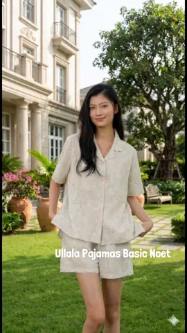 Ullala Pajamas Basic Noet bộ ngủ nữ ngắn tay mềm mại, thoải mái cho giấc ngủ trọn vẹn 😍 #Ullala #PijamaNu #DoNguNu #DoMacNha #thoitrangnu   