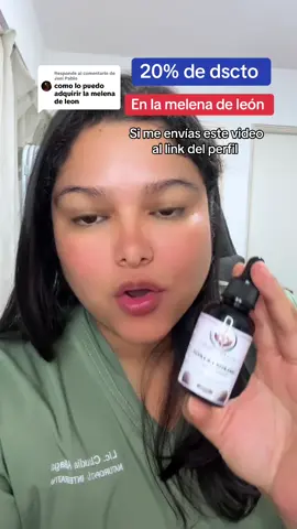 Respuesta a @Jael Pablo #MelenaDeLeón #Fitoterapia #peruviral #SaludCerebral #qorapachamama precio normal 150 con dsto 120 aprovecha solo hasta agotar stock 