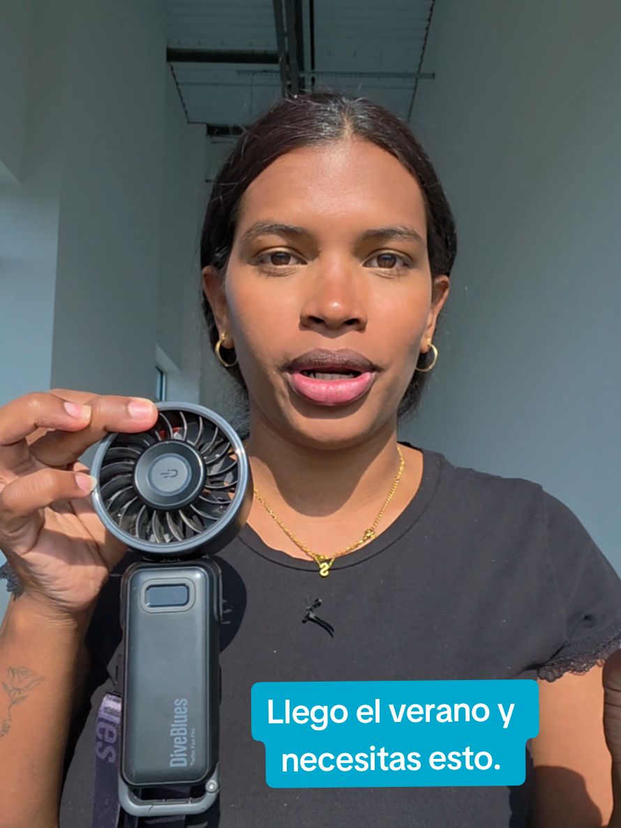 ventilador recargable y portatil de @Ocoopa&Diveblues  #ventilador #ventiladorrecargable #ventiladorportatil #ventiladordemano  #dealsforyoudays 