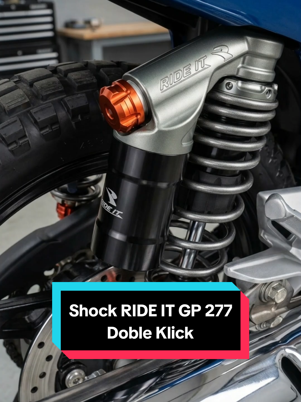 Shock belakang Ride IT GP RDC Double klik 277 ukuran 280mm untuk F1ZR FIZR Force One Jupiter Z Vega R ZR #f1zr #f1zrindonesia #jupiterz1jambi #f1zragstyle #jupiter5tp 