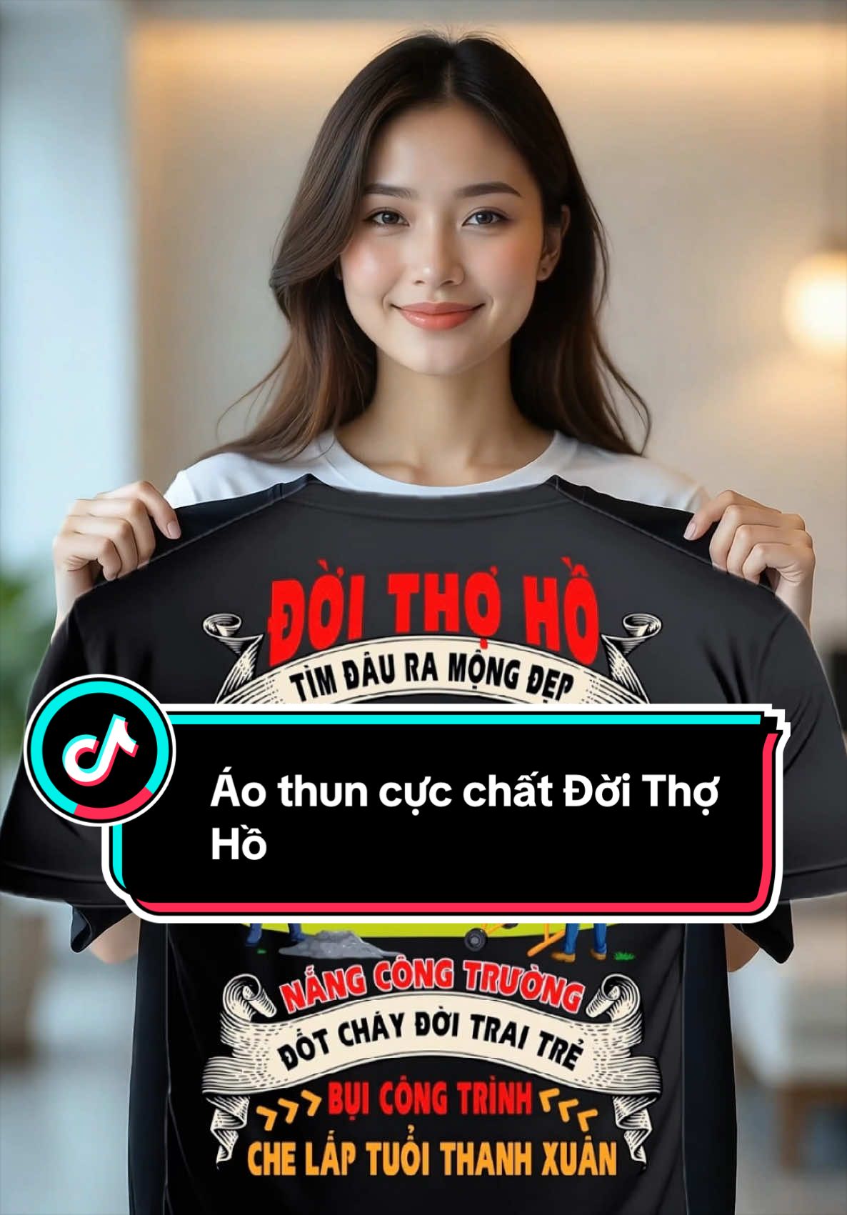 Áo thun cực chất Nghề Thợ Hồ #aothunnam #viral #aothuncucchat #fyp #aothun 