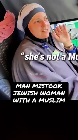 Man Mistakenly Identified a Jewish Woman as a Muslim Woman #fyp #muslim #viral 