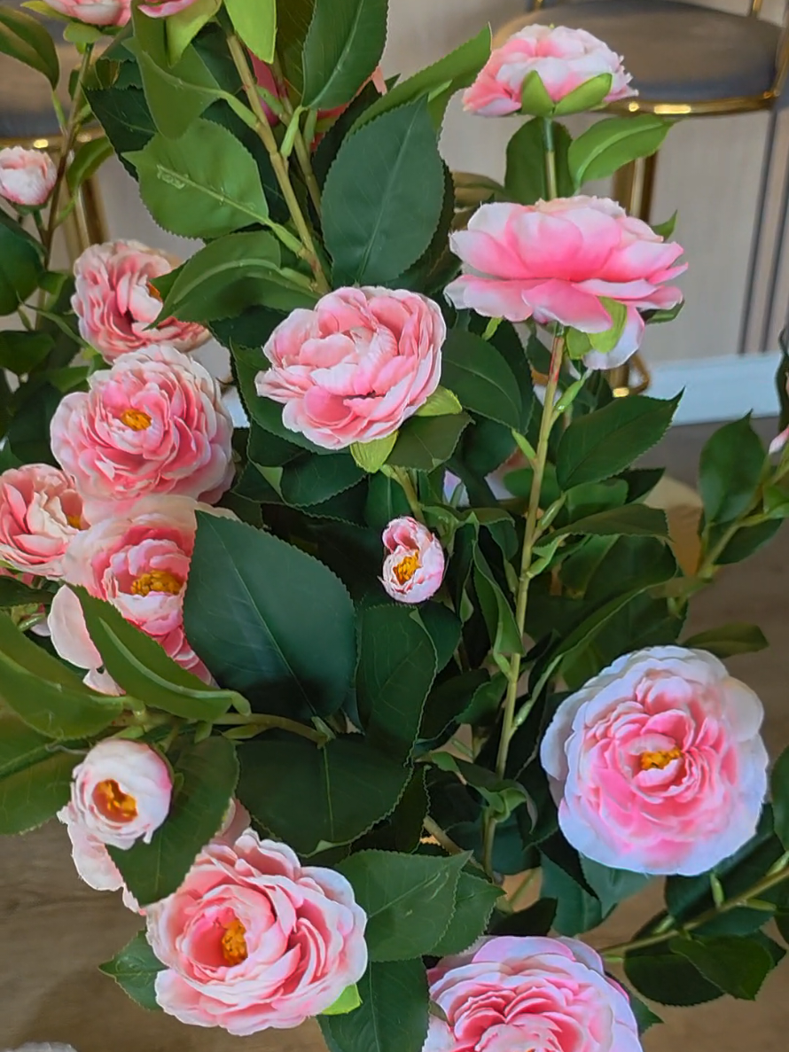 ✨ Dale vida a cualquier espacio con estas camelias 🌸💖 Se ven hermosas, elegantes y con un acabado súper realista. Perfectas para decorar tu hogar sin preocuparte por el mantenimiento 🏡 ¡Un toque de color que dura todo el año!#cameliasartificiales #decoracionesdelhogar #homedecor #dealsforyoudays #tiktokshop 