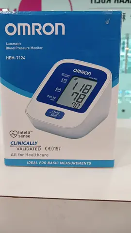 #OMROn Automatic  # #Automamatic # #Blood pressure  monitor # #HEM7124 #Alat untuk mengukur  tekanan  darah tinggi, jom grab  laju  laju harga murah stok terbatas 
