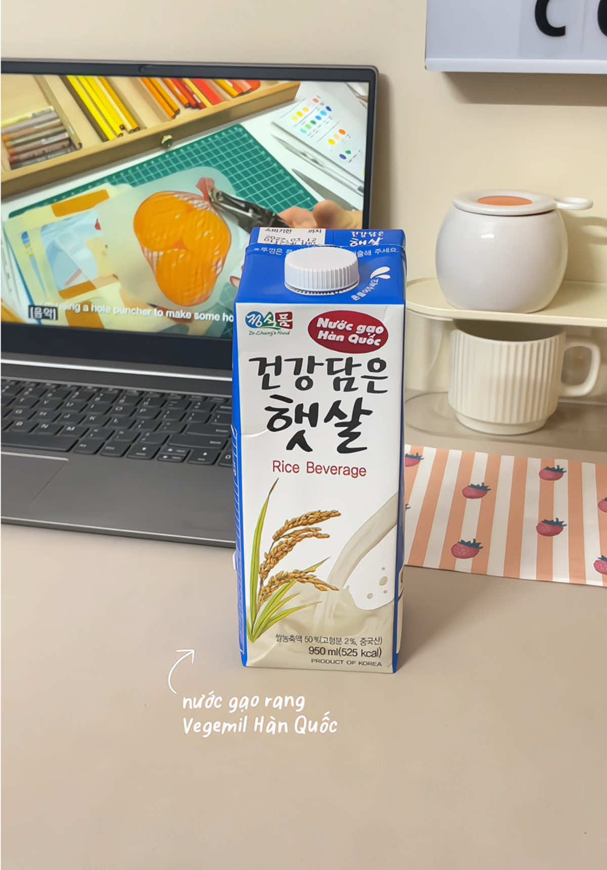 Khát nước thì bớt nước ngọt đổi sang nước gạo rang đi 