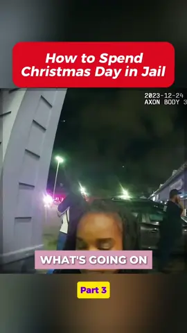 Part 3: How to Spend Christmas Day in Jail #cops #usa #police #bodycam 