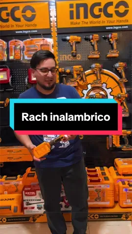 La mecánica es mucho más fácil cuando tienes la herramienta correcta. 💪 Conoce el nuevo rach inalámbrico INGCO, ideal para aflojar y apretar tornillos y tuercas de forma rápida, cómoda y con menos esfuerzo. ⚙️🔋 📍Estamos en Zacapa y hacemos envíos a toda Guatemala. 🇬🇹  📲 Escríbenos al 5511-1878 para cotizaciones y más información. #mecanica #rach #inalambrico #zacapa #guatemala 