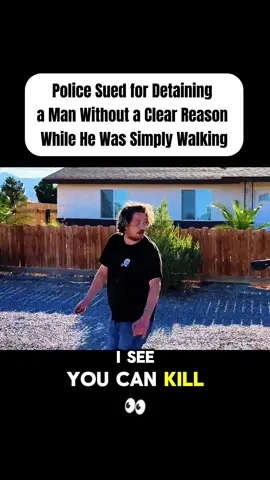 Police Sued for Detaining a Man Without a Clear Reason While He Was Simply Walking #Viral #foryoupage #ForYou #trending #tiktok     