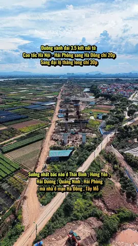 Đường vành đai 3.5 * Chiều dài: Khoảng 45–50 km (theo quy hoạch). * Quy mô: Chủ yếu từ 6–8 làn xe, một số đoạn lớn hơn. * Điểm đầu – điểm cuối: Kết nối từ khu vực phía Nam Hà Nội, đi qua phía Tây rồi lên phía Bắc, liên thông với các trục giao thông lớn. Tuyến đường đi qua Vành đai 3.5 đi qua nhiều khu vực quan trọng như: * Hoài Đức * Đan Phượng * Bắc Từ Liêm * Đông Anh * Kết nối với các trục lớn như:     * Đại lộ Thăng Long     * Quốc lộ 32     * Quốc lộ 6     * Quốc lộ 5 #duongvanhdai #dailocanhquan #phuonghonghagiatoa #giaitoa #vanhdai35 