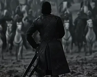أعضم لقطه سينمائيه ☝🏻🔥 #fyp #gameofthrones #john #stark 