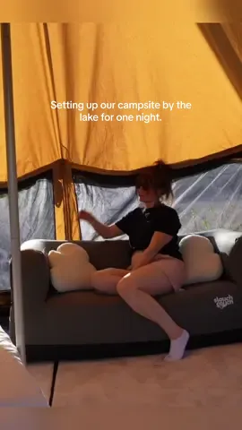 One night. One bell tent. Zero regrets. 🌲 Would you skip the hotel for this? 👇 #glamping #belltent #luxurycamping #campinglife   #CapCut 