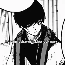 rin looks more his age and so cute now and i love it but i lowkey miss when he used to be detached from blue lockers especially isagi #fyp #rinitoshi #rin #isagiyoichi #bluelock 